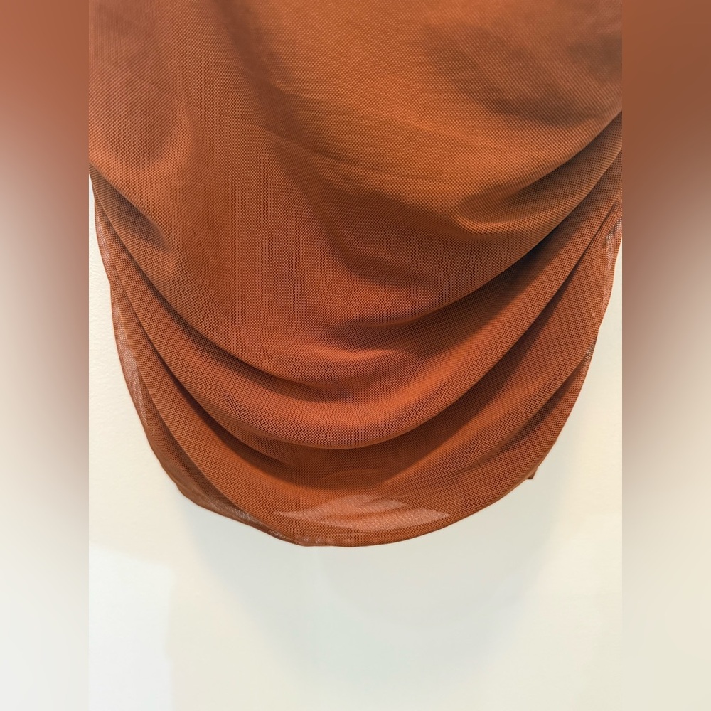 NWT Harlow‎ & Rose Two Piece Top and Skirt Set in Brown and Blue - Size M - Picture 4 of 12
